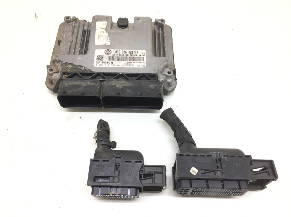 Блок управления двигателем бу для Volkswagen EOS 2.0 TDi, 2008 г.