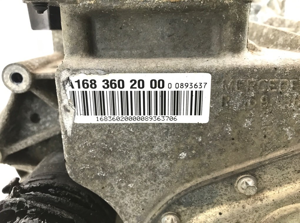 КПП механическая (МКПП) бу для Mercedes A W168 1.4 i,  2004 г. A1683602000