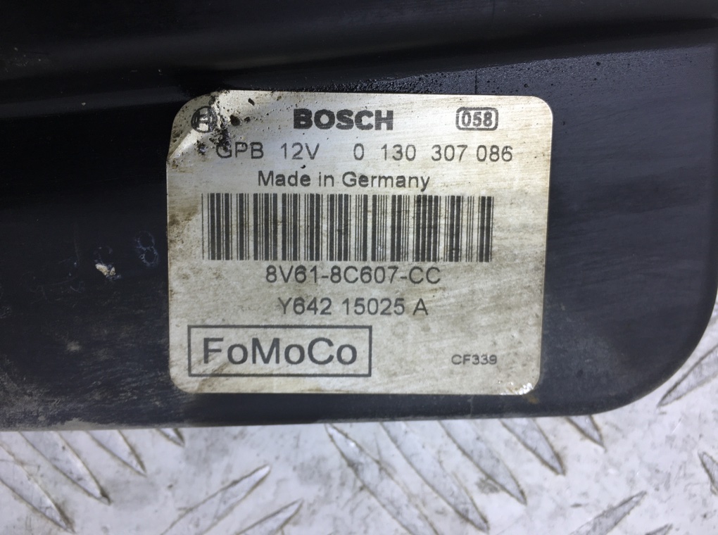 Вентилятор радиатора бу для Mazda 3  BL 1.6 TD,  2009 г.