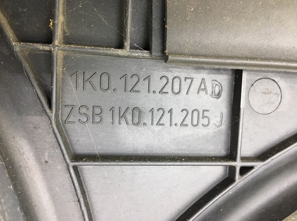 Вентилятор радиатора бу для Audi A3 8P 2.0 TFSI,  2007 г.