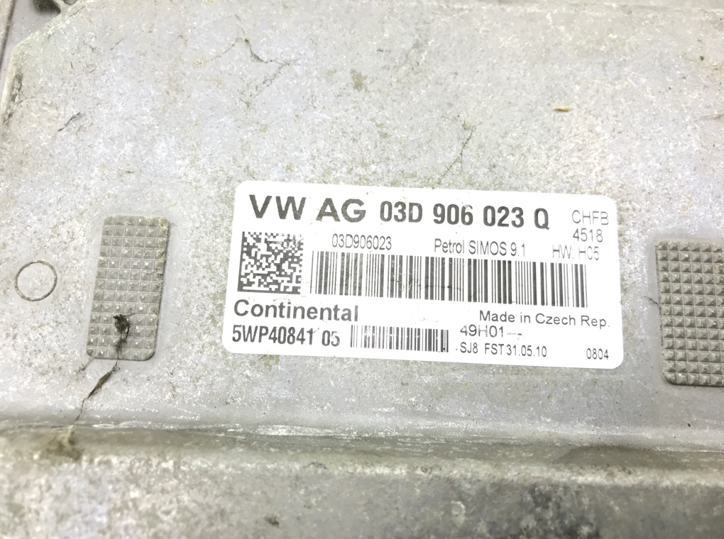 Блок управления двигателем бу для Volkswagen Fox  1.2 i,  2010 г.