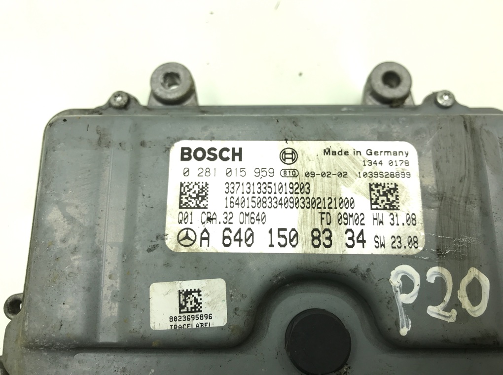 Блок управления двигателем бу для Mercedes B W245 2.0 CDi,  2009 г.