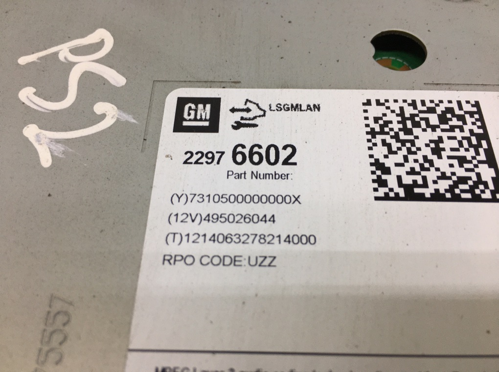 Магнитола бу для Opel Zafira C 1.8 i,  2014 г.