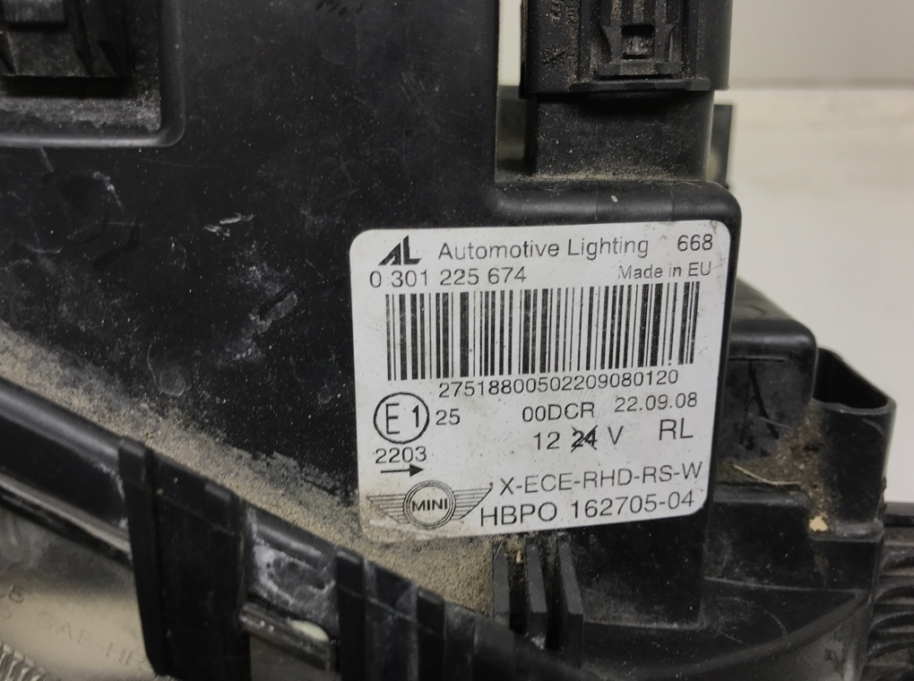 Фара правая бу для Mini Cooper R56 1.6 Ti,  2008 г.