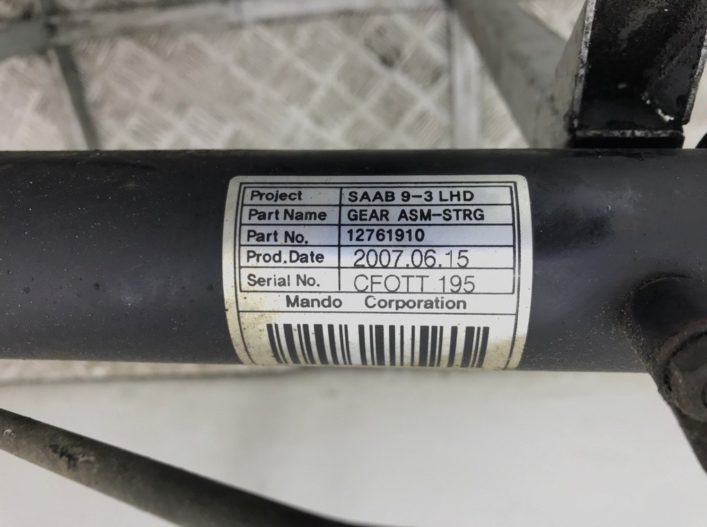 Рулевая рейка бу для Saab 9-3  2.0 Ti,  2003 г.