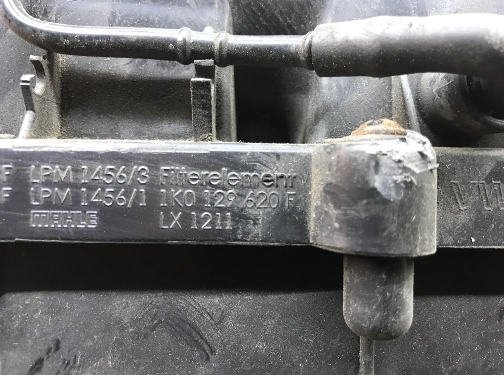 Корпус воздушного фильтра бу для Skoda Octavia A5 1.6 TDi,  2012 г.