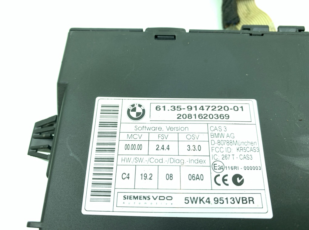 Замок зажигания бу для BMW 3 E90/E91/E92/E93 2.0 TD,  2008 г.