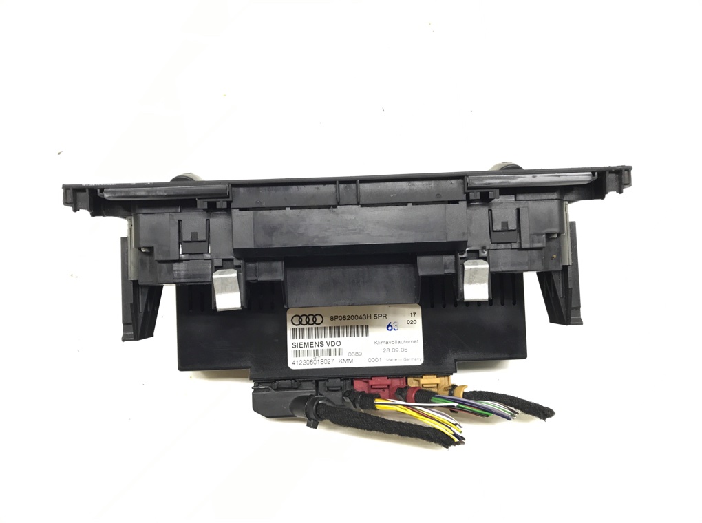 Блок управления печки/климат-контроля бу для Audi A3 8P 2.0 TDi,  2005 г.
