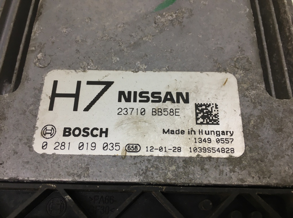Блок управления двигателем бу для Nissan Qashqai  1.6 DCi,  2012 г.