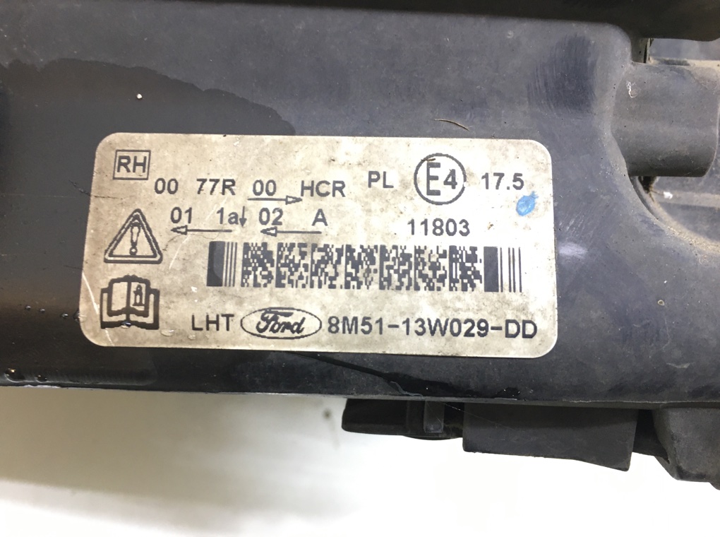 Фара правая бу для Ford Focus 2 1.6 i,  2008 г.