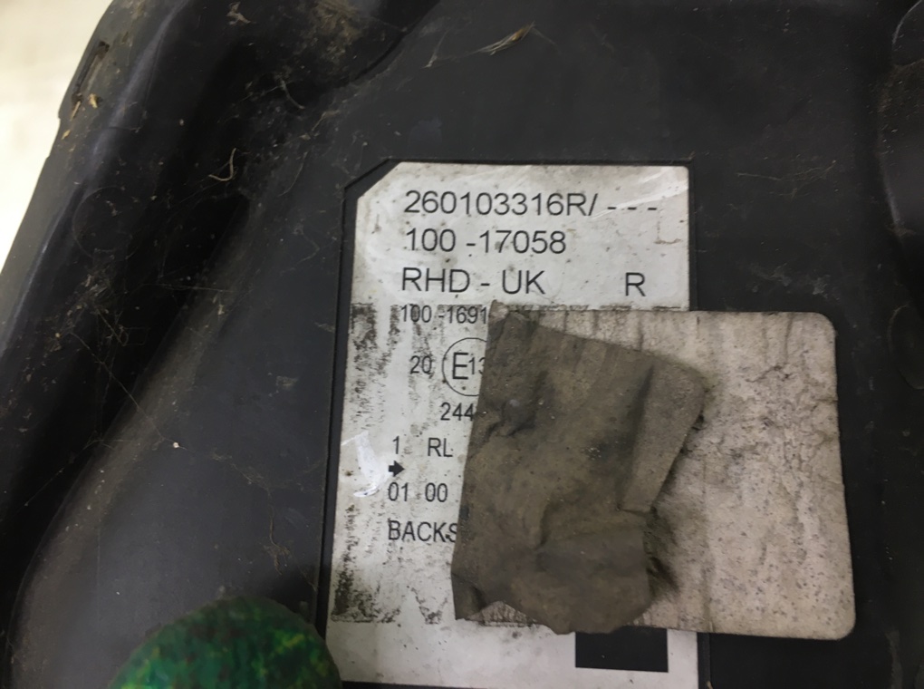 Фара правая бу для Renault Kangoo 2 1.5 DCi,  2012 г.