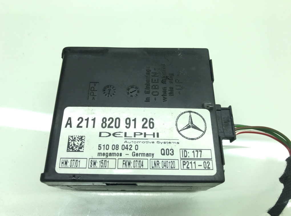 Блок управления сигнализацией бу для Mercedes C W203 1.8 i,  2004 г.
