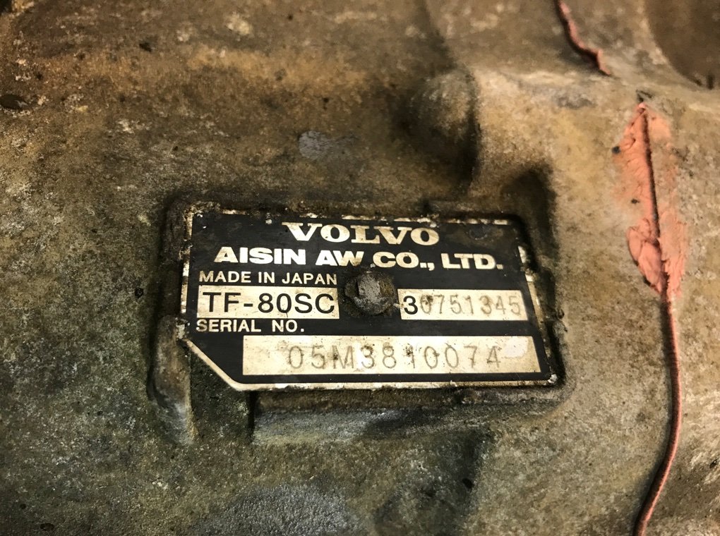 КПП автоматическая (АКПП) бу для Volvo V70  2.4 D5,  2006 г. TF80SC, 30751345