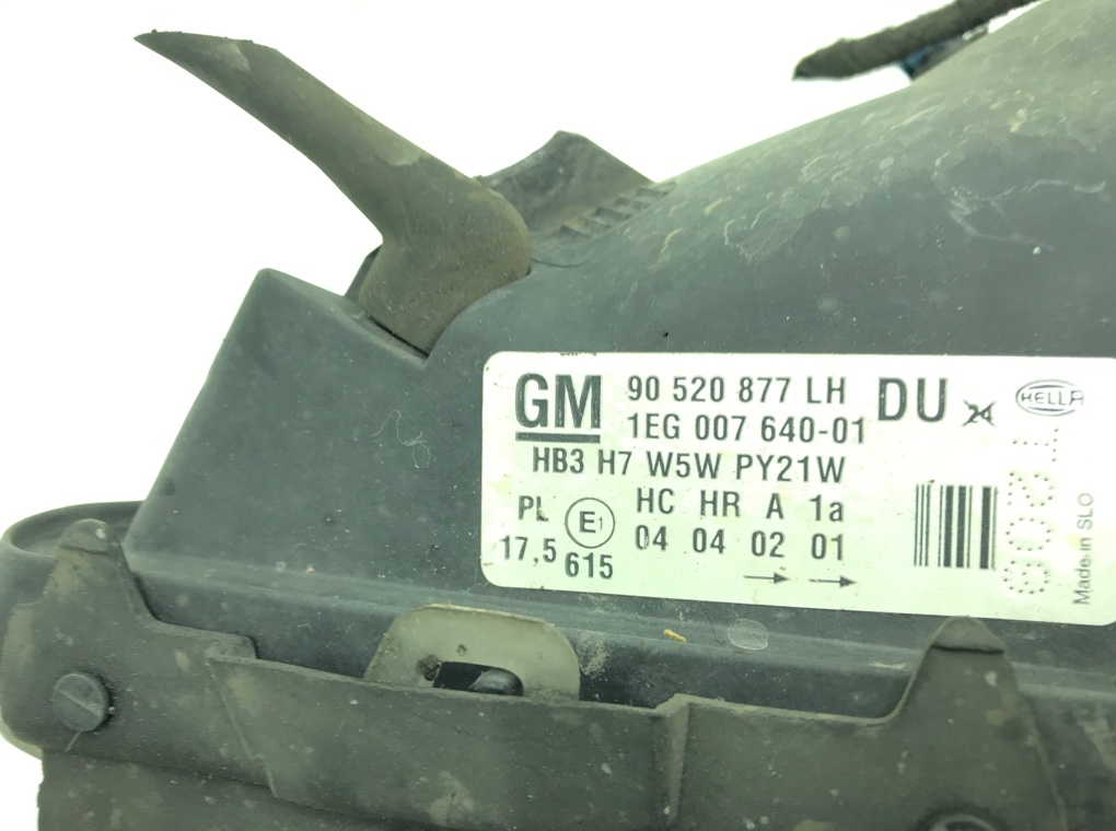 Фара левая бу для Opel Astra G 1.6 i,  1999 г.