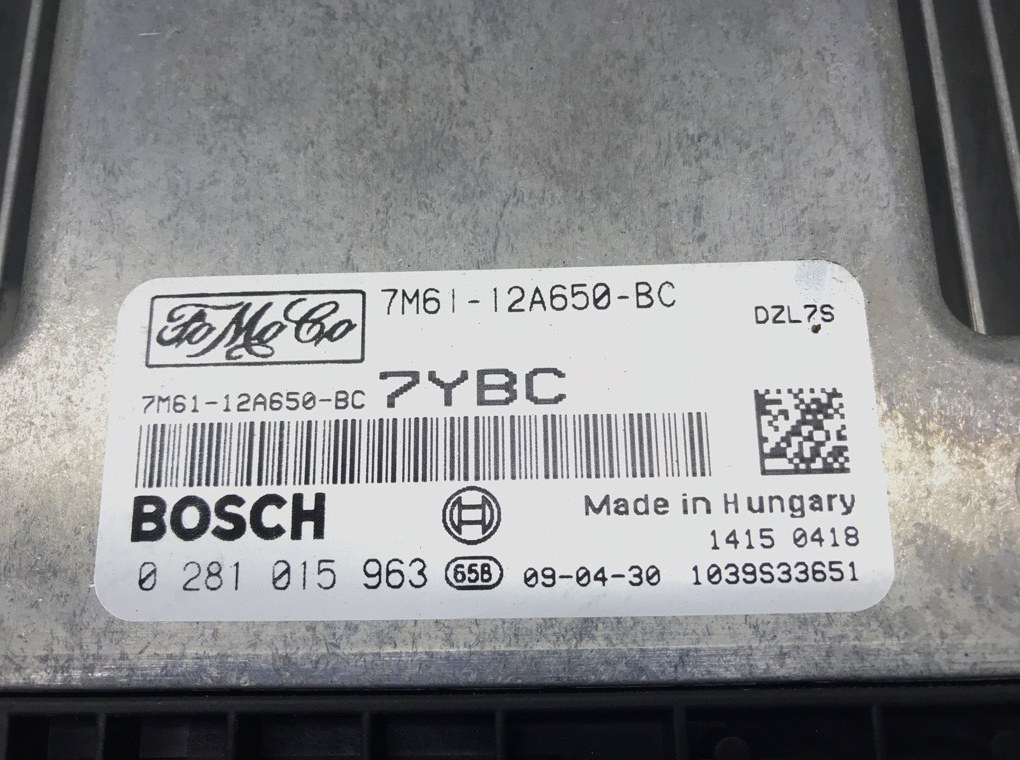Блок управления двигателем бу для Mazda 3  BL 1.6 TD,  2009 г.