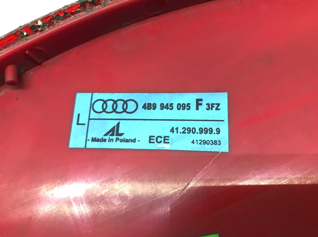 Фонарь задний левый бу для Audi A6 C5 1.9 TDi,  2005 г.