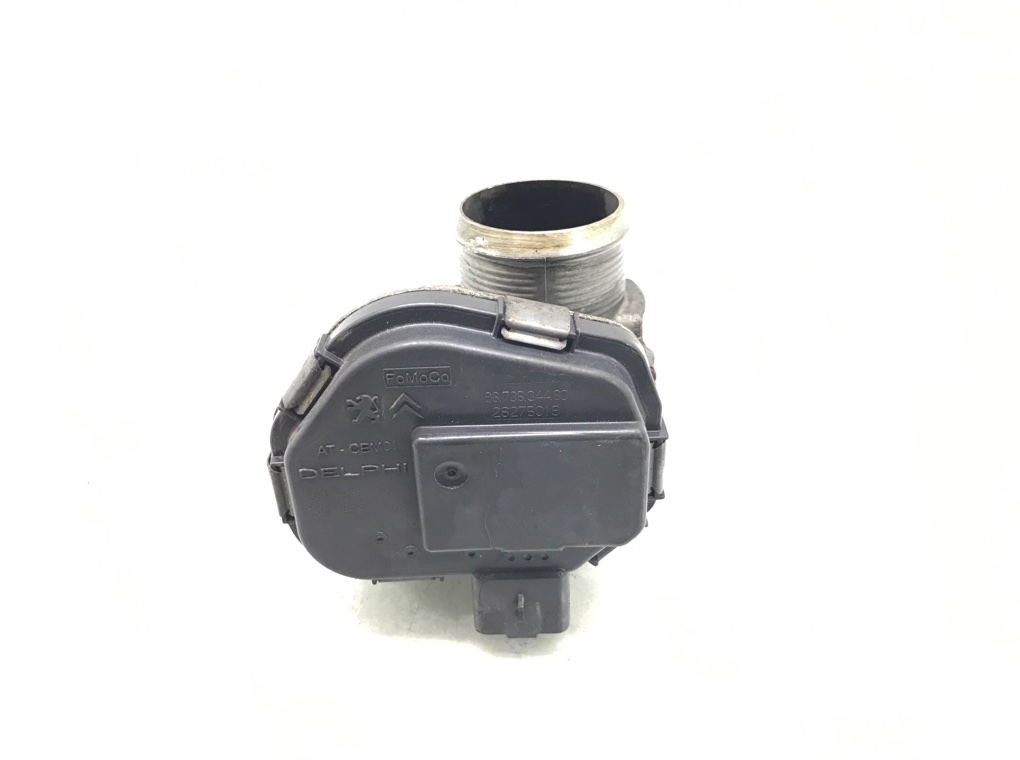 Заслонка дроссельная бу для Peugeot 207 1.4 HDi, 2012 г.