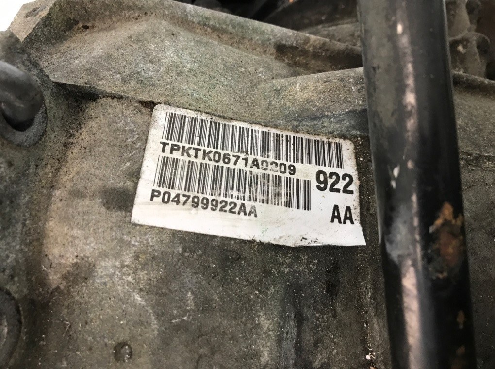 КПП автоматическая (АКПП) бу для Chrysler Sebring  2.7 i,  2001 г. P04799922AA