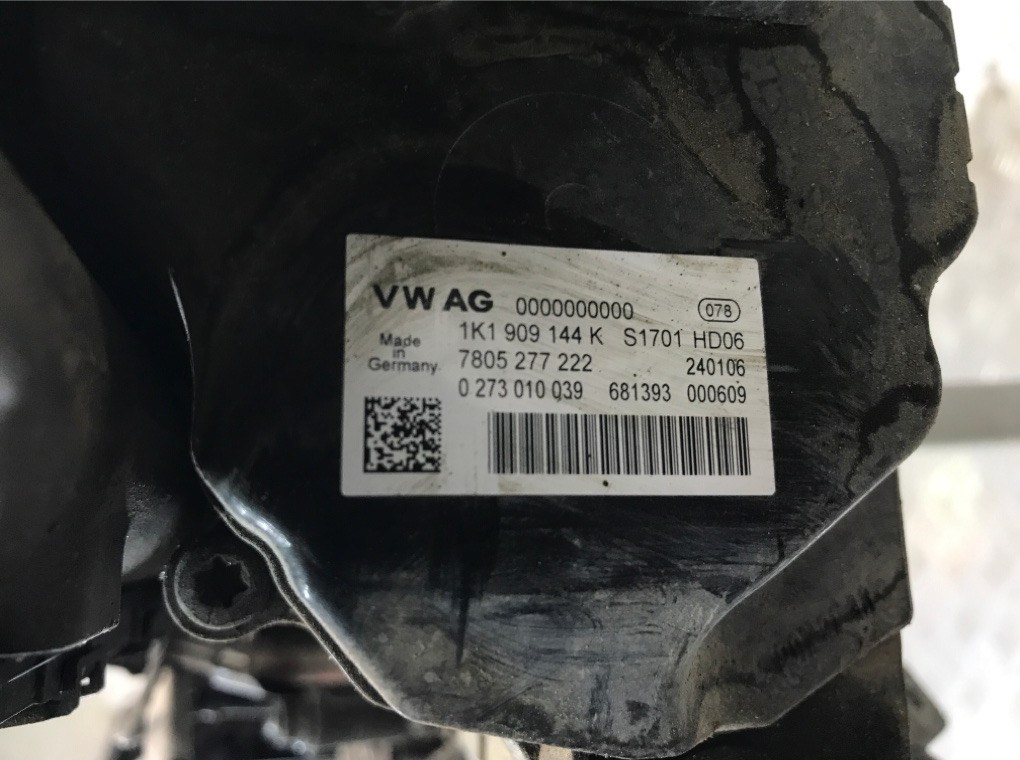 Рулевая рейка бу для Volkswagen Passat B6 2.0 TDi,  2007 г.