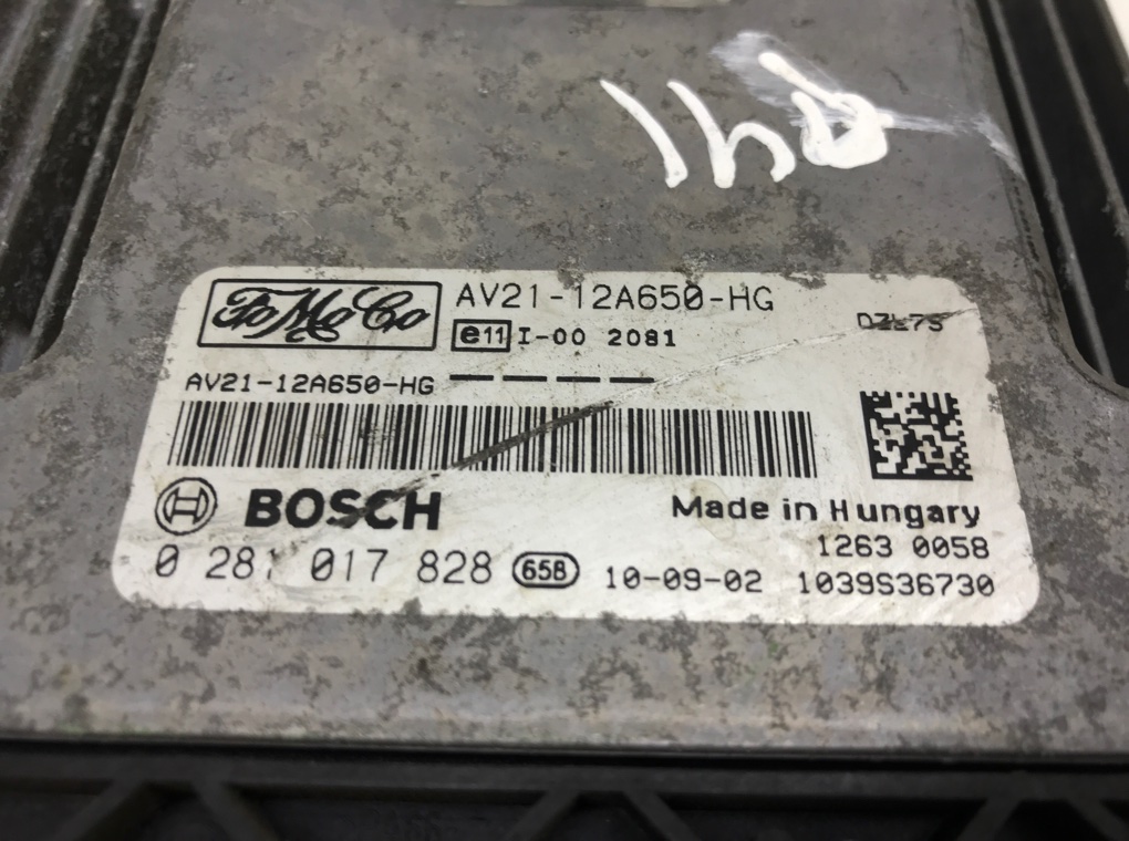 Блок управления двигателем бу для Ford Fiesta 6 1.6 TDCi,  2010 г.