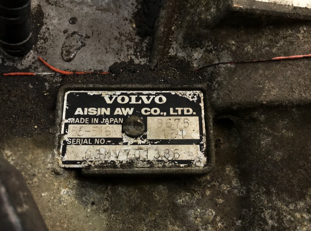 КПП автоматическая (АКПП) бу для Volvo XC90  2.4 D5,  2004 г. 5551SN, 8675151