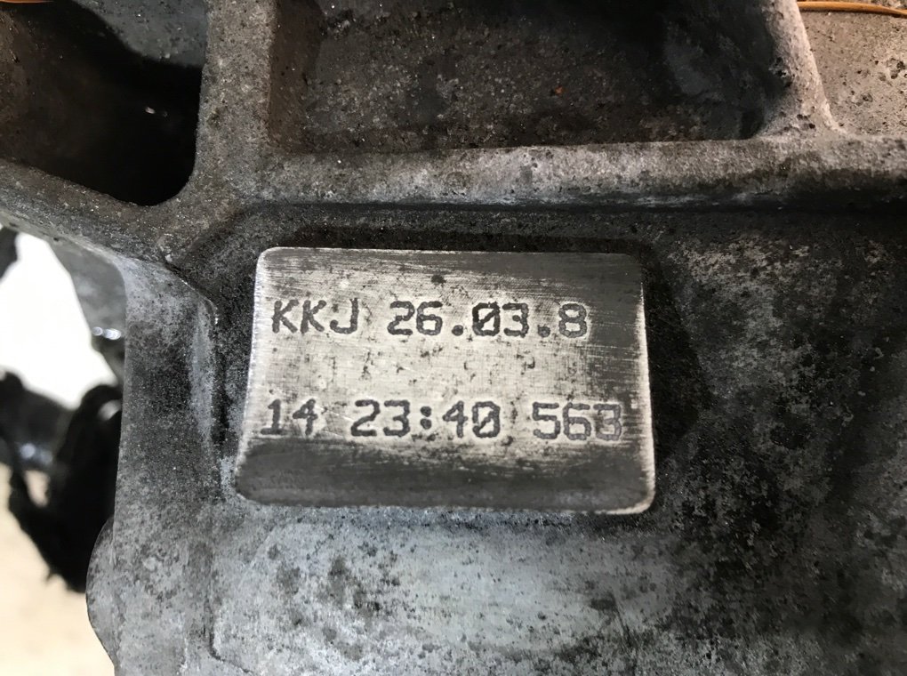 КПП механическая (МКПП) бу для Volkswagen Tiguan  1.4 TSI,  2008 г. KKJ
