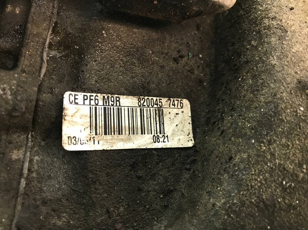 КПП механическая (МКПП) бу для Nissan Primastar  2.0 DCi,  2011 г. PF6