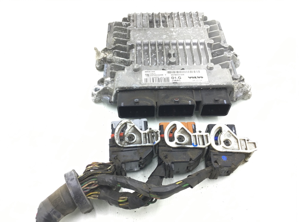 Блок управления двигателем бу для Volvo V50 2.0 TD, 2007 г.