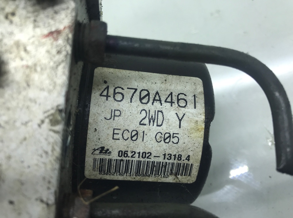 Блок ABS бу для Mitsubishi Lancer 10 2.0 DiD,  2010 г.