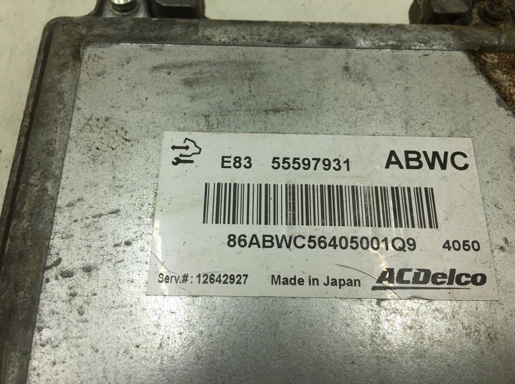 Блок управления двигателем бу для Opel Corsa D 1.2 i,  2014 г.