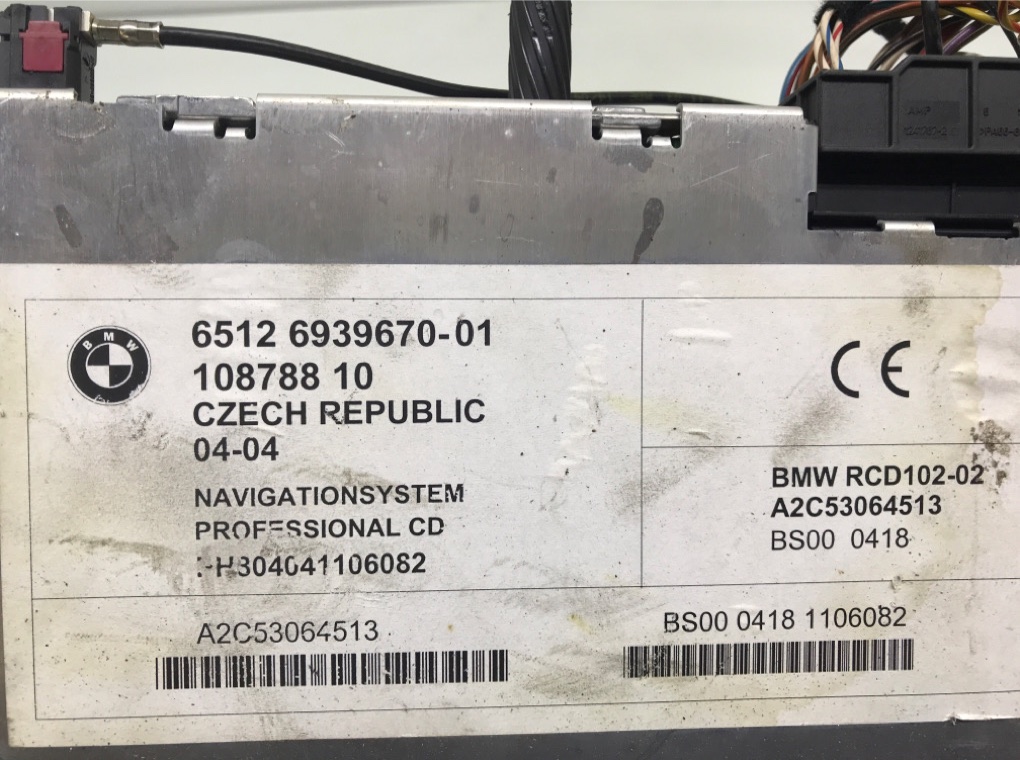 Магнитола бу для BMW X3 E83 3.0 i, 2004 г. Магнитола бу для BMW X3 E83 3.0 i, 2004 г.