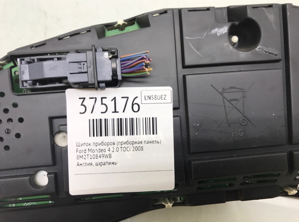 Щиток приборов (приборная панель) бу для Ford Mondeo 4 2.0 TDCi,  2008 г.