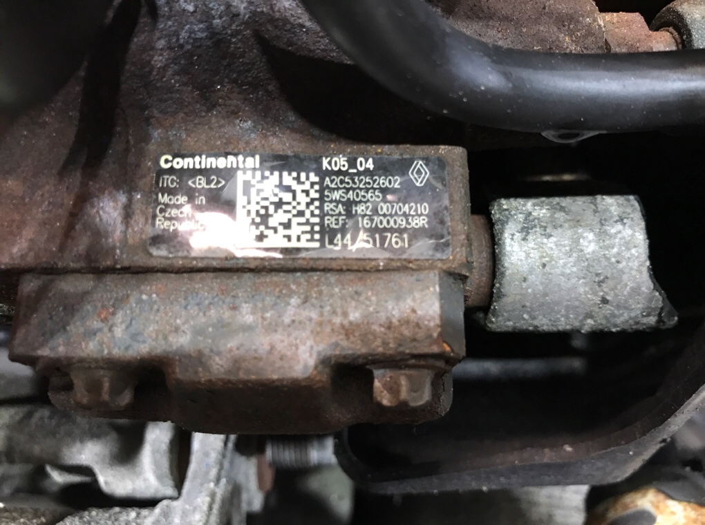 Двигатель (ДВС)  бу для Nissan Qashqai  1.5 DCi,  2012 г.