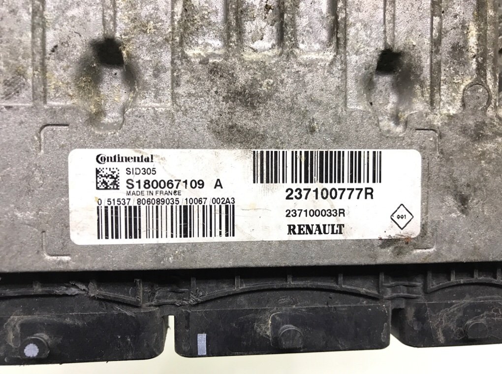 Блок управления двигателем бу для Renault Grand Scenic 2 1.9 DCi,  2005 г.