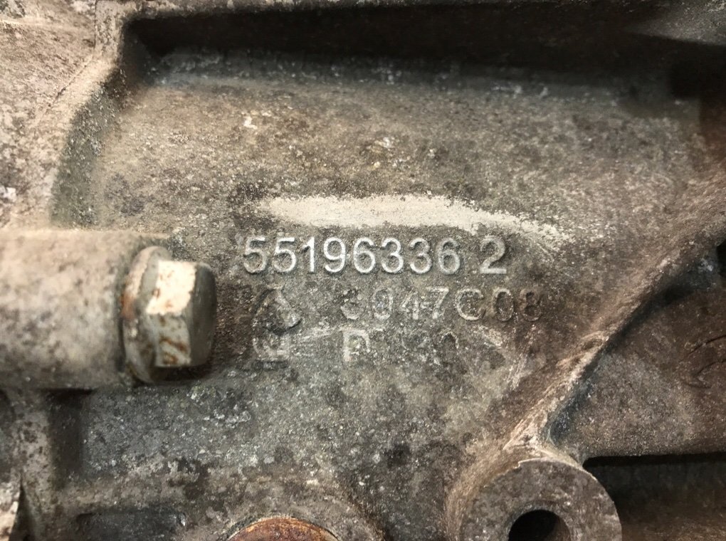 КПП механическая (МКПП) бу для Fiat 500  1.2 i,  2008 г. 55196336