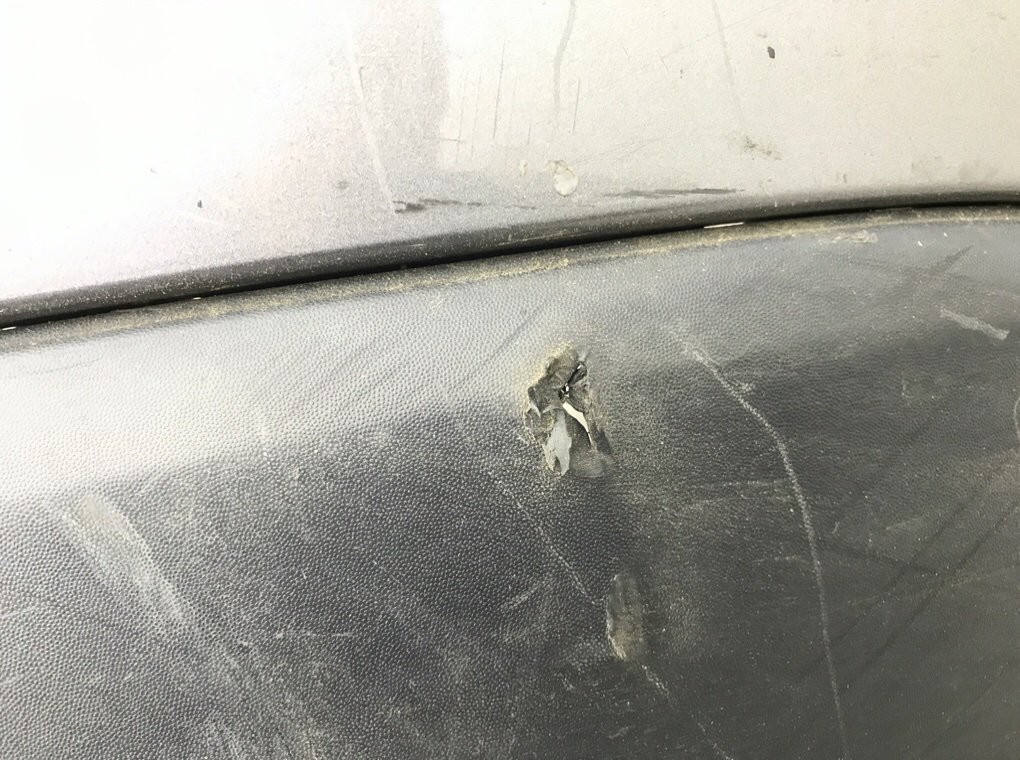 Бампер задний бу для Renault Megane 3 1.5 DCi,  2010 г.