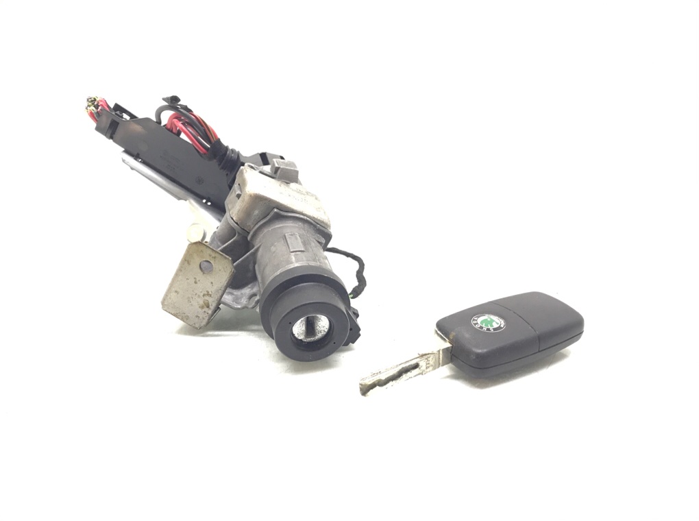 Замок зажигания бу для Skoda Fabia 2 1.6 TDi,  2010 г.