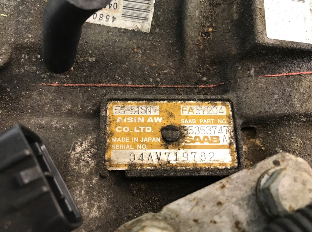 КПП автоматическая (АКПП) бу для Saab 9-3  2.0 Ti,  2004 г.