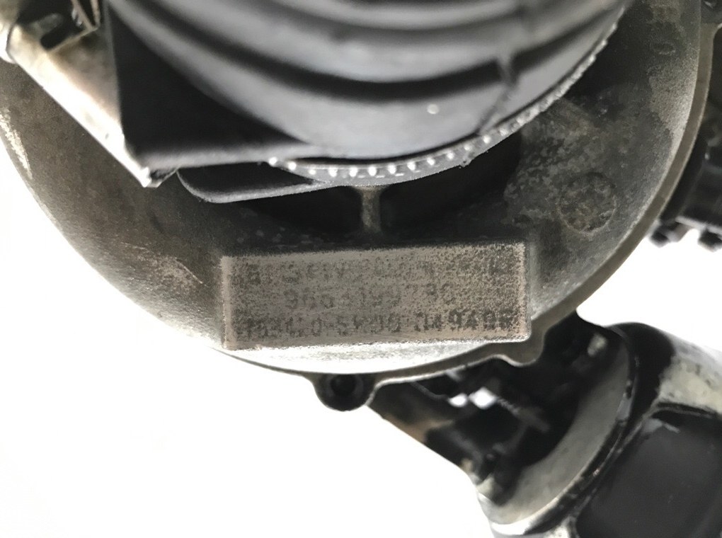 Турбина бу для Mazda 3  BL 1.6 TD,  2010 г.