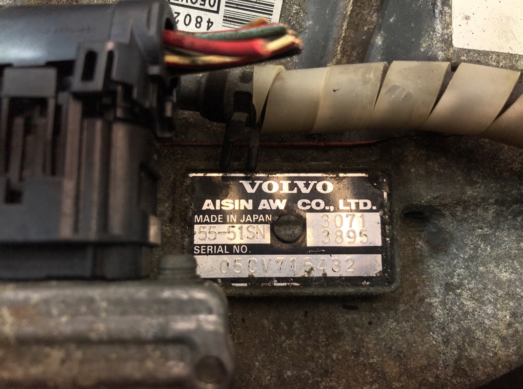 КПП автоматическая (АКПП) бу для Volvo V50  2.4 i,  2005 г.