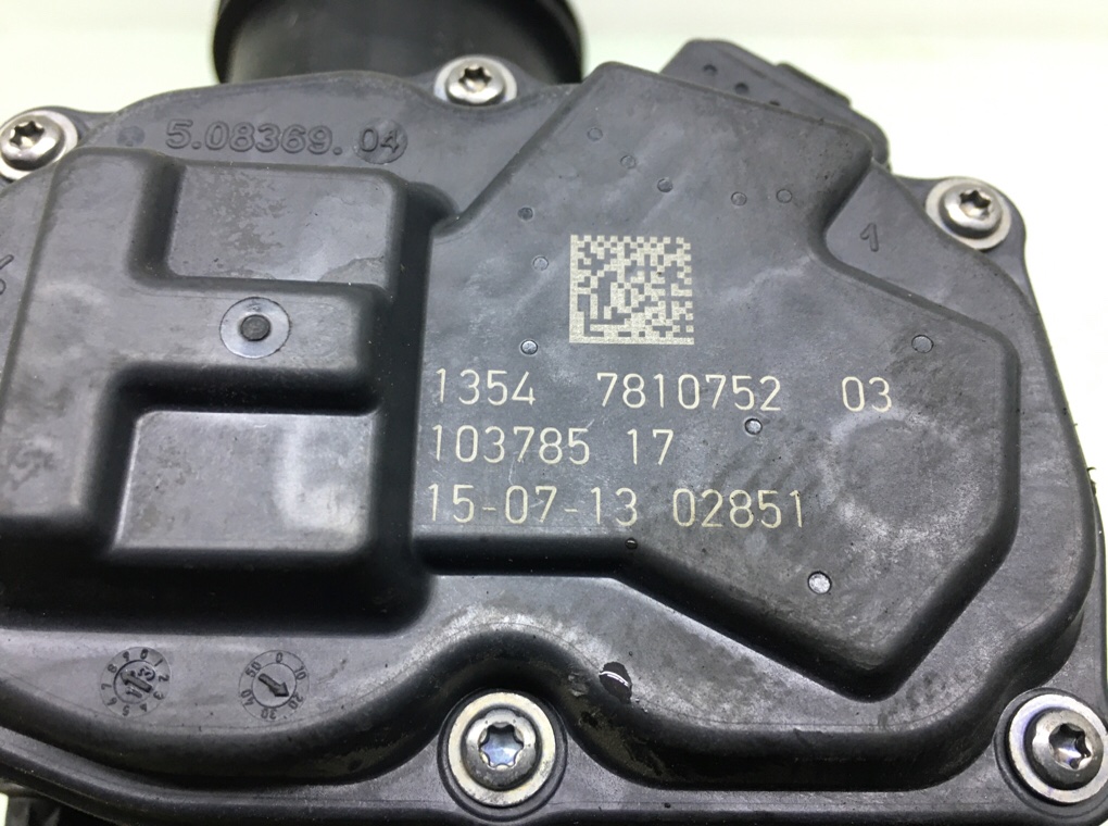 Заслонка дроссельная бу для BMW 1 F20/F21 2.0 TD,  2013 г.