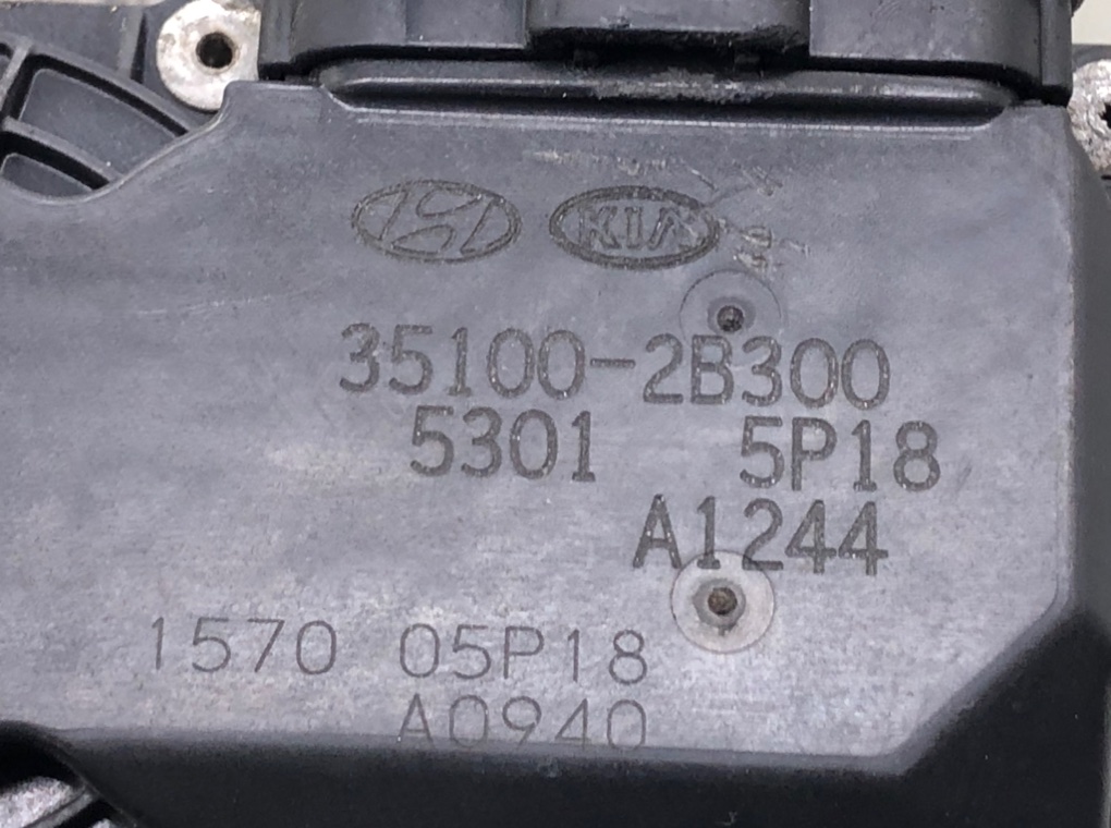 Заслонка дроссельная бу для Kia Ceed 2 1.6 GDi,  2012 г.