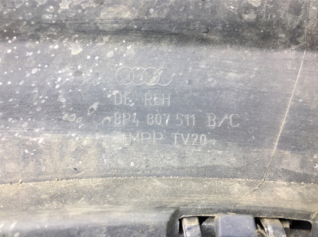 Бампер задний бу для Audi A3 8P 1.8 TSI,  2008 г.