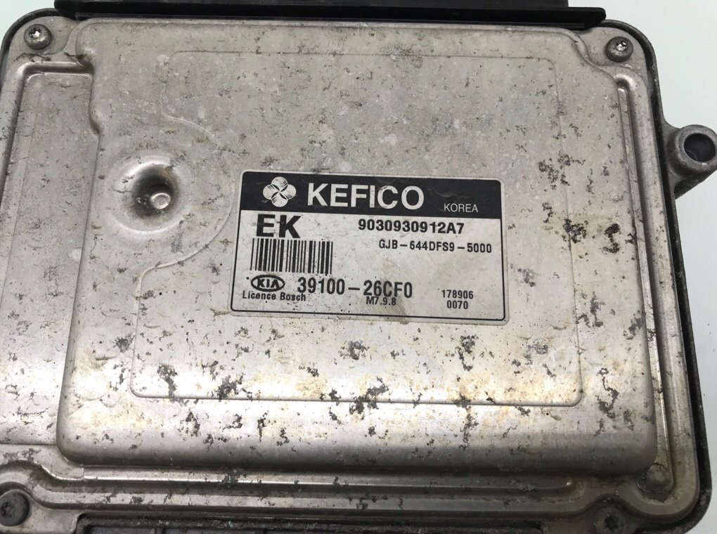 Блок управления двигателем бу для Kia Rio 2 1.4 i,  2007 г.