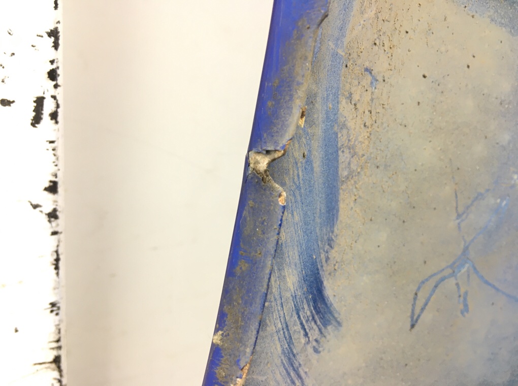 Крыло переднее правое бу для Fiat Punto 3 1.4 i,  2009 г.