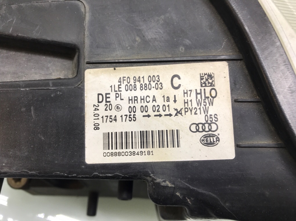 Фара левая бу для Audi A6 C6 2.7 TDi,  2008 г.