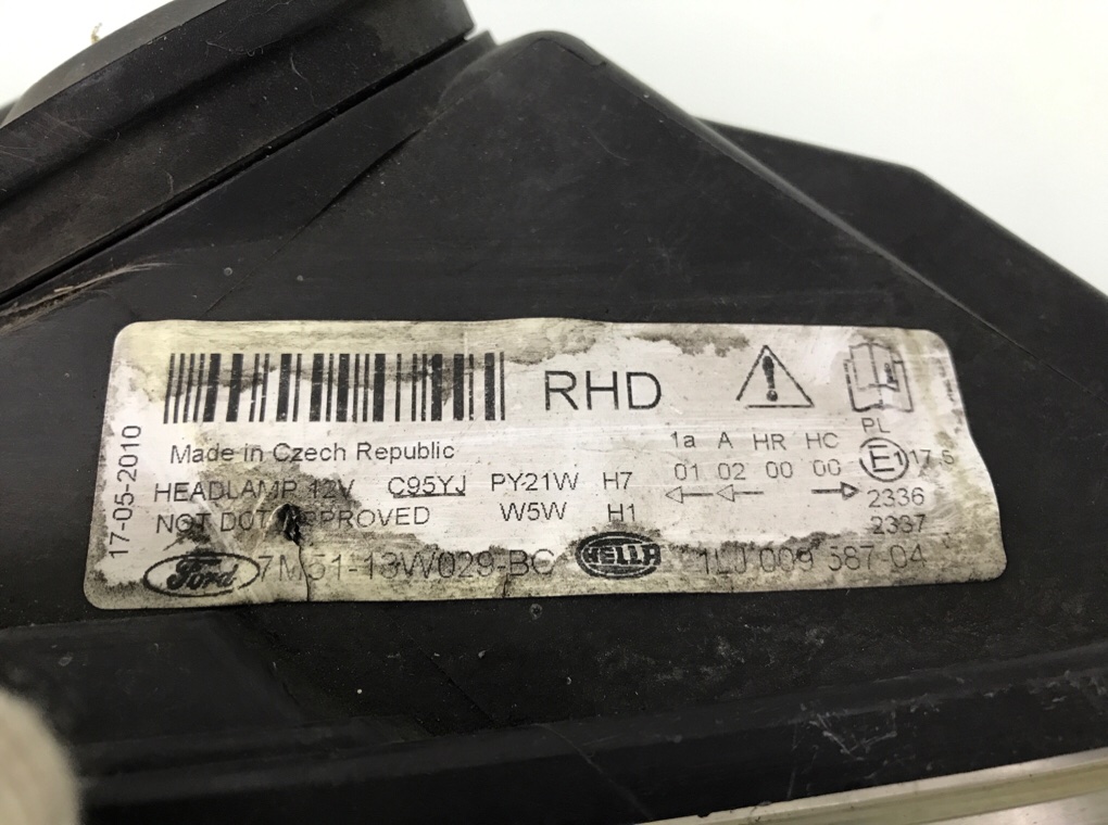 Фара правая бу для Ford C-Max  1.6 TDCi,  2010 г.