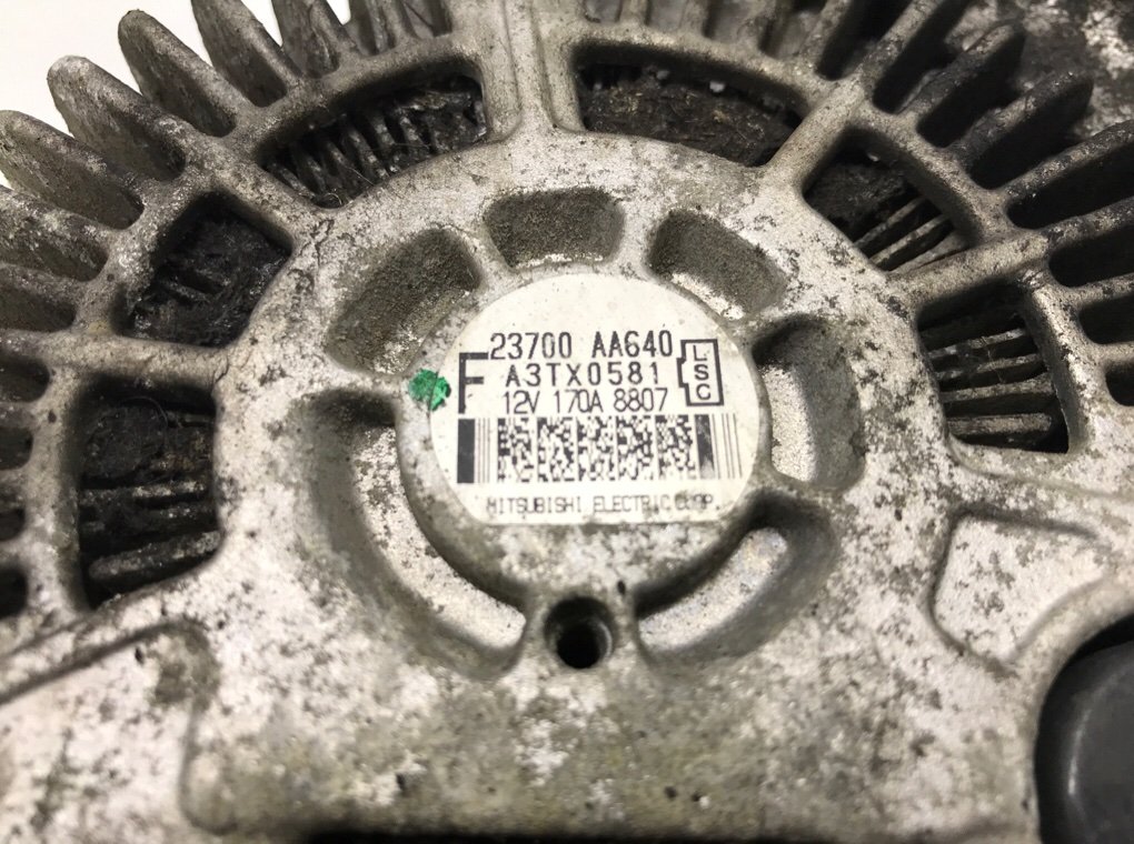 Генератор бу для Subaru Forester 2.0 TD, 2009 г. Генератор бу для Subaru Forester 2.0 TD, 2009 г.