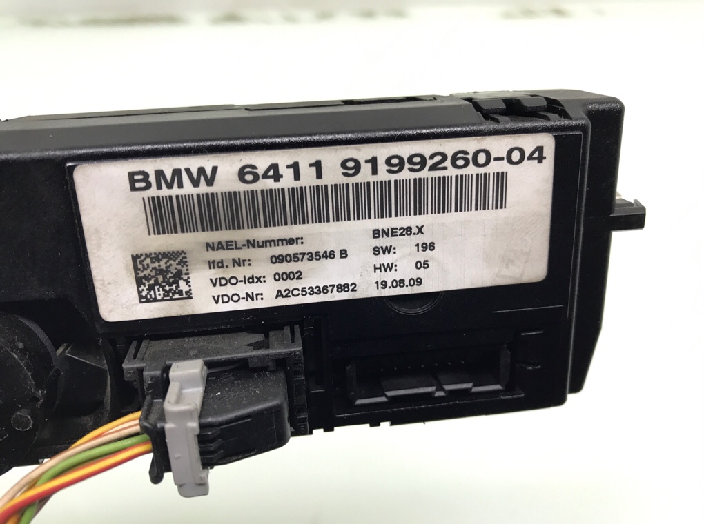 Блок управления печки/климат-контроля бу для BMW 1 E87/E81/E82/E88 2.0 TD,  2009 г.
