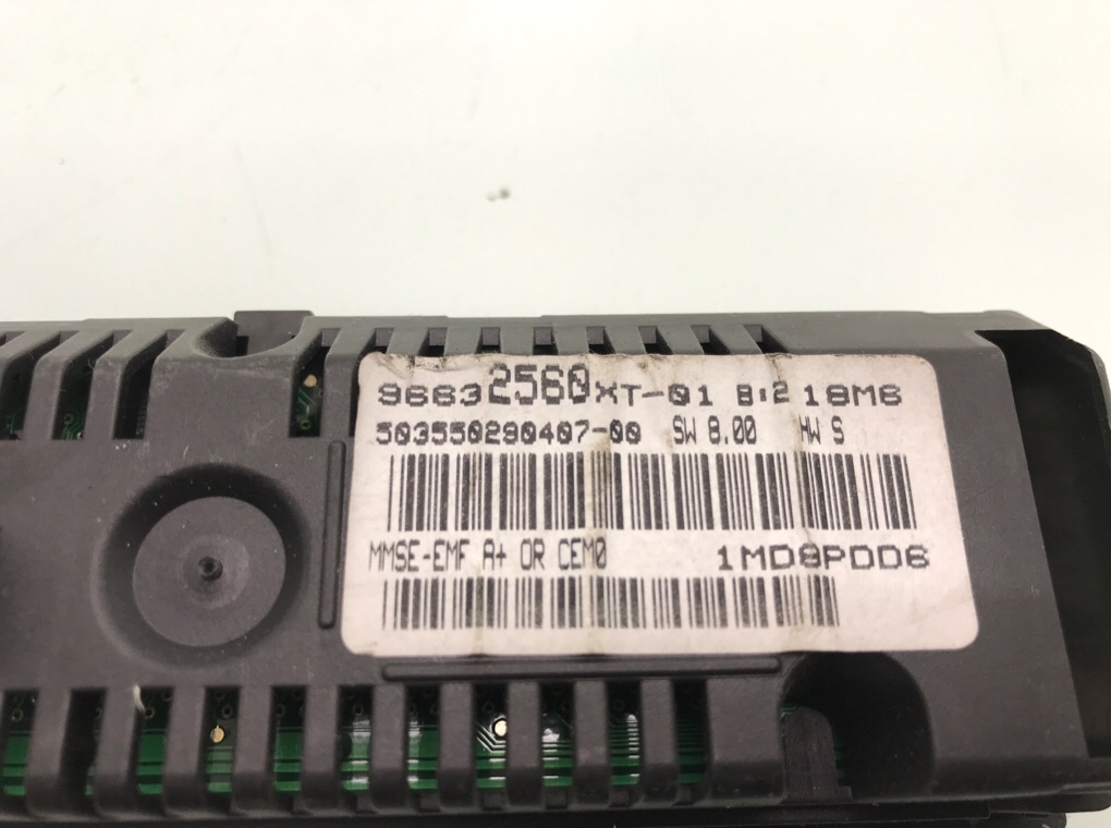 Дисплей бу для Citroen C3 1 1.6 HDi, 2007 г. Дисплей бу для Citroen C3 1.6 HDi, 2007 г.